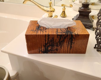 Lichtenberg Tissue Box - Rectangle Style