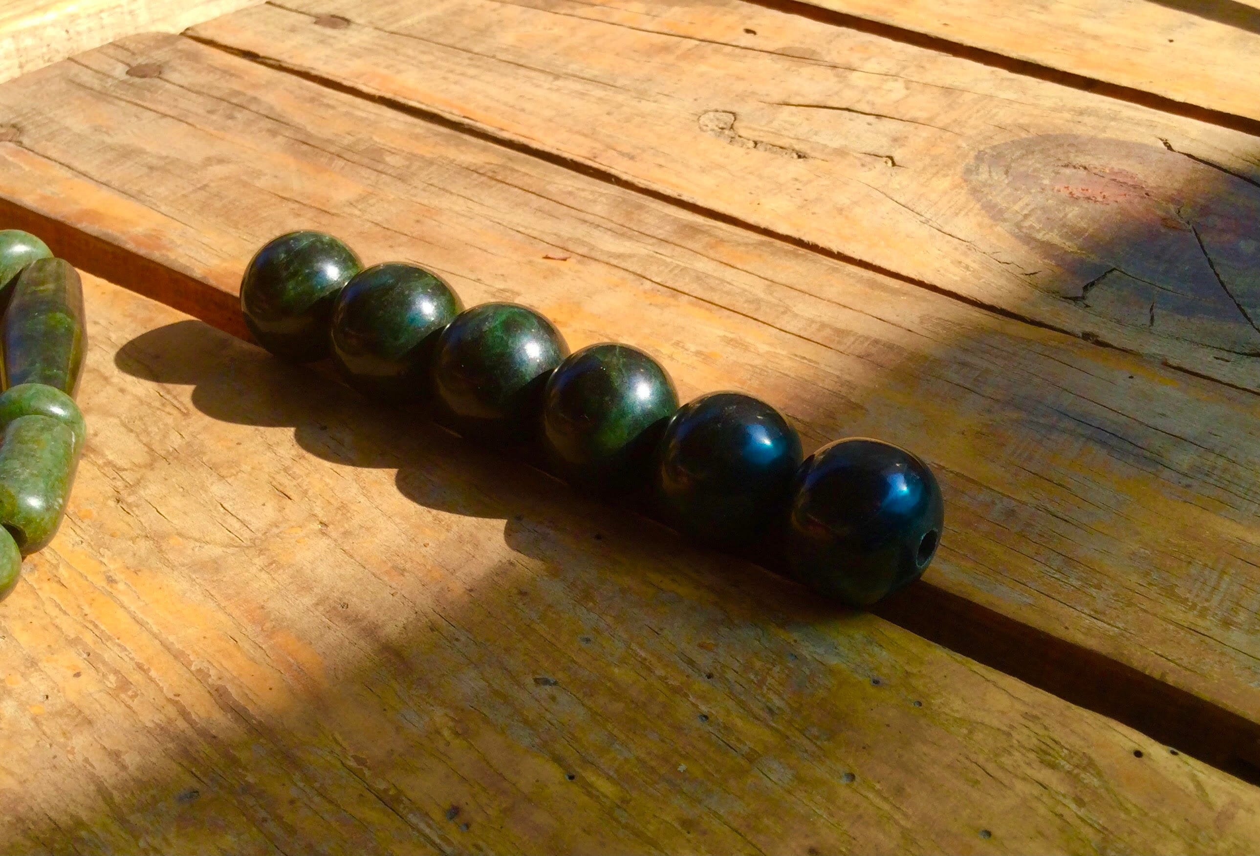 Jade guatemala Auténtico cuentas perlas 20 mm Jade Maya Etsy