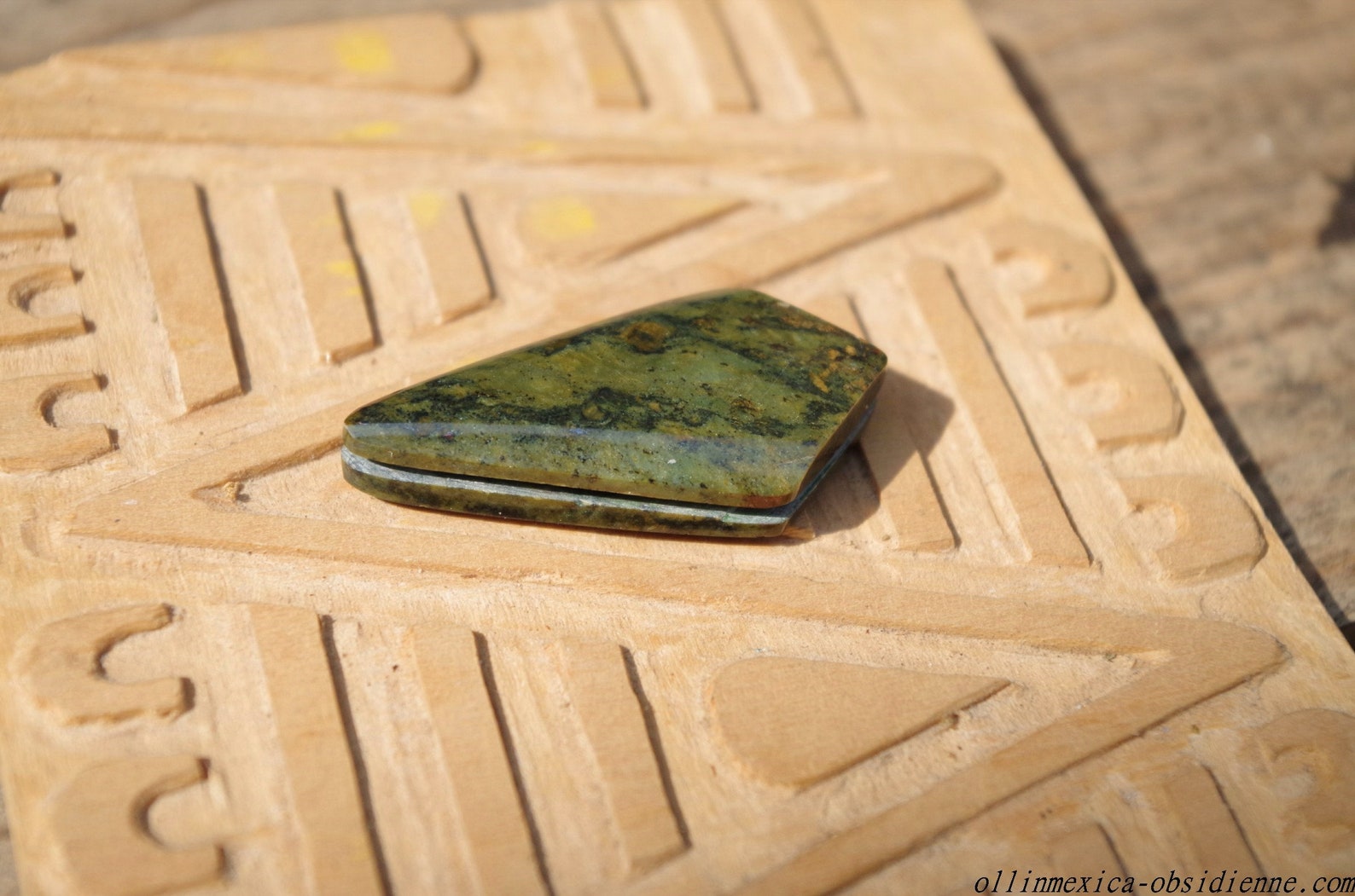 Jade Guatemala Cabochon Green Mayan Jade Stone 40mm With Etsy