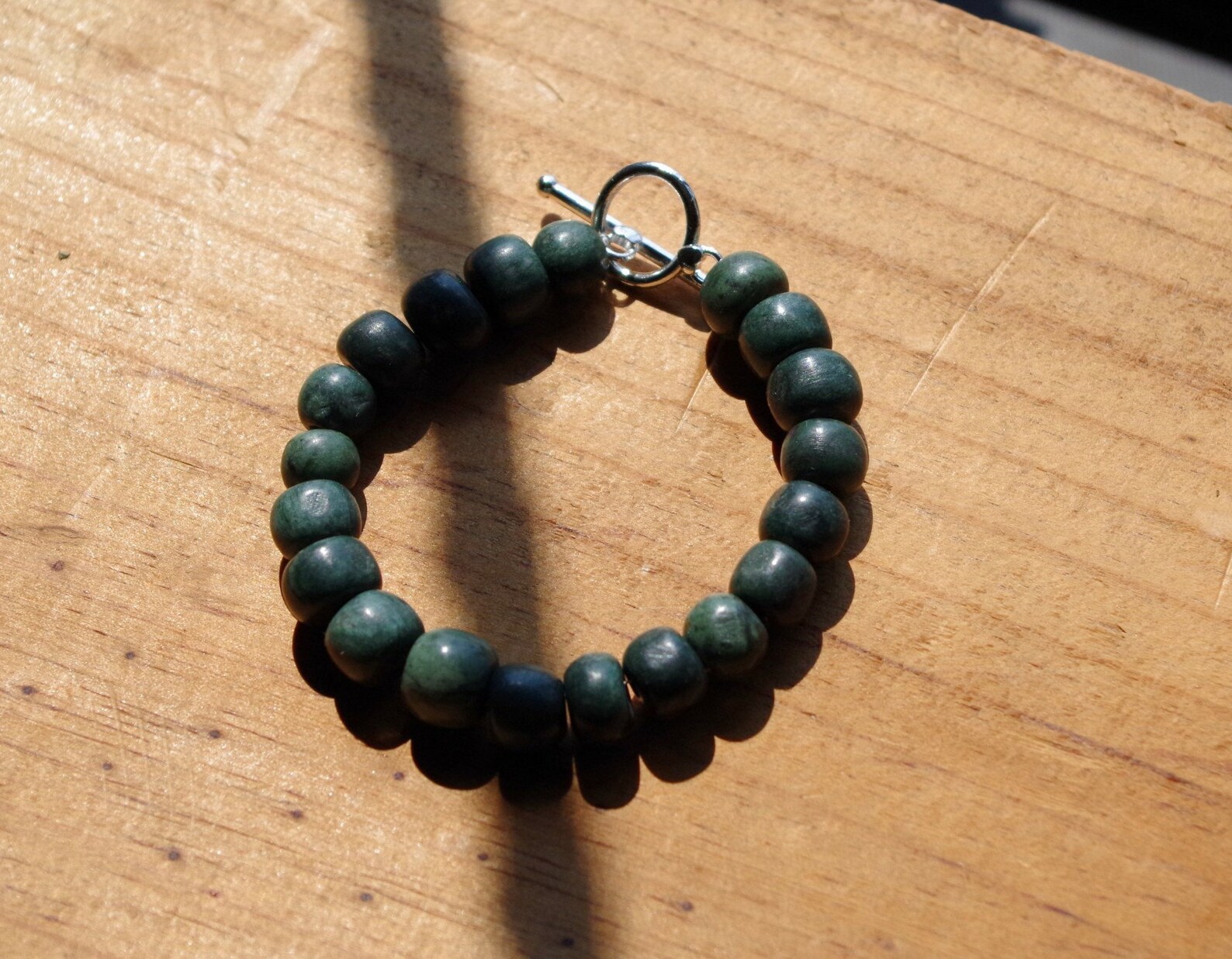 Jade Maya beads bracelet Guatemala Guatemalan serpentine Etsy