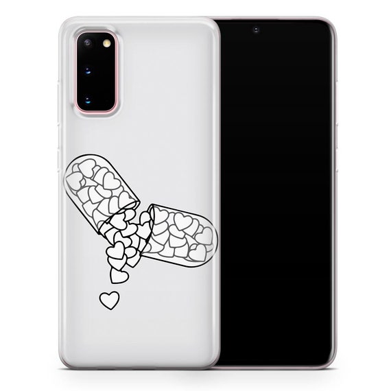 Happy Pill Phone Case For Iphone 11 Pro 7 8 X Xs Xr Se 12 Etsy