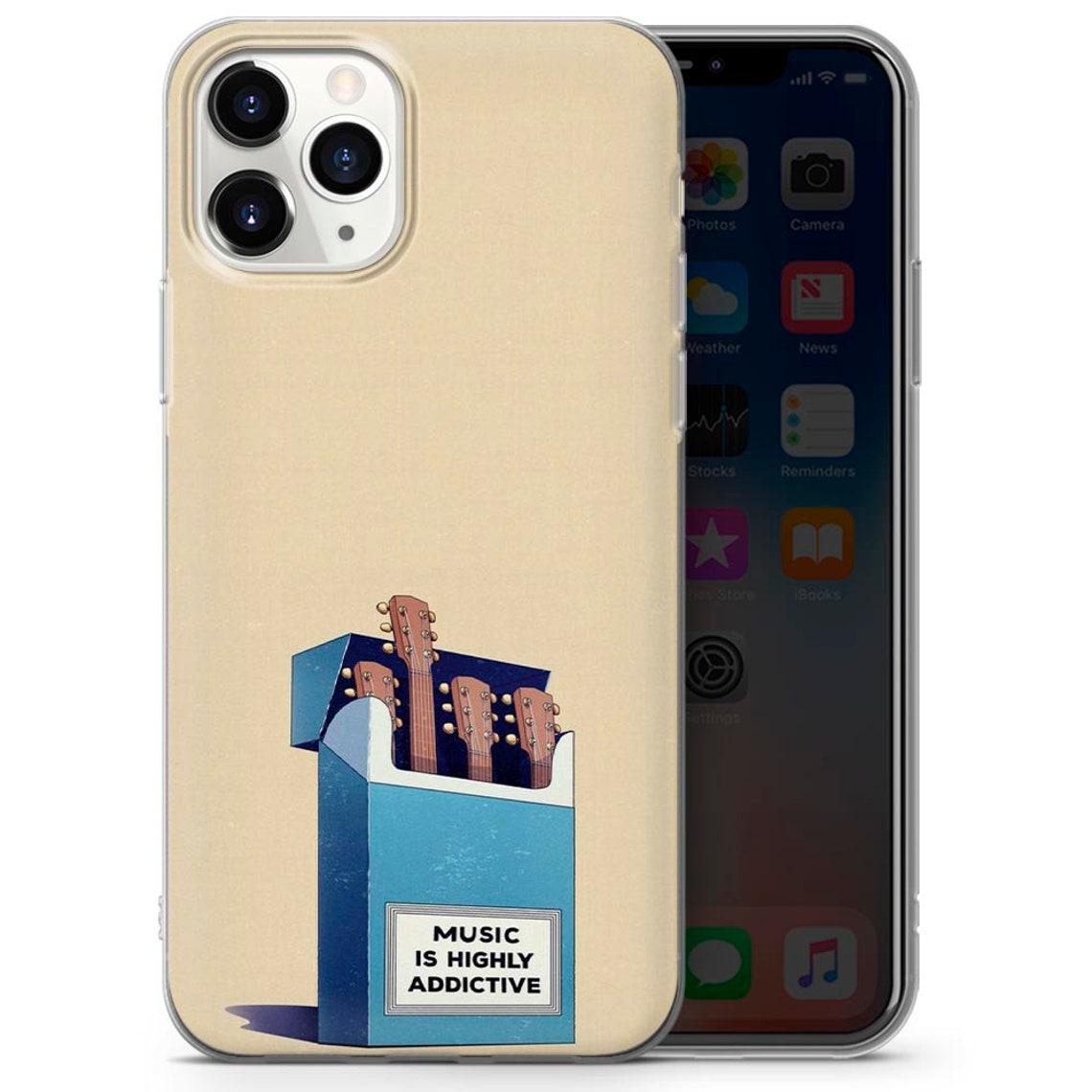 Music is Highly Addictive Case for Iphone 13 Pro 7 8 X XS XR Etsy
