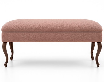 Malle à motifs | avec rangement | coffre Chesterfield rembourré | pouf avec rangement | siège avec rangement | banc caisson tapissé HANDMADE