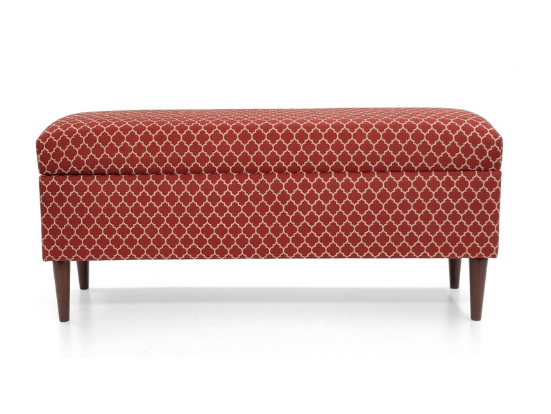 Trunk in Patterns bench With Storageupholstered Chest - Etsy UK