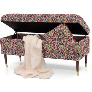 Tronco in modelli | con deposito | cassapanca chesterfield imbottita | pouf con contenitore | sedile con contenitore | panca box imbottita