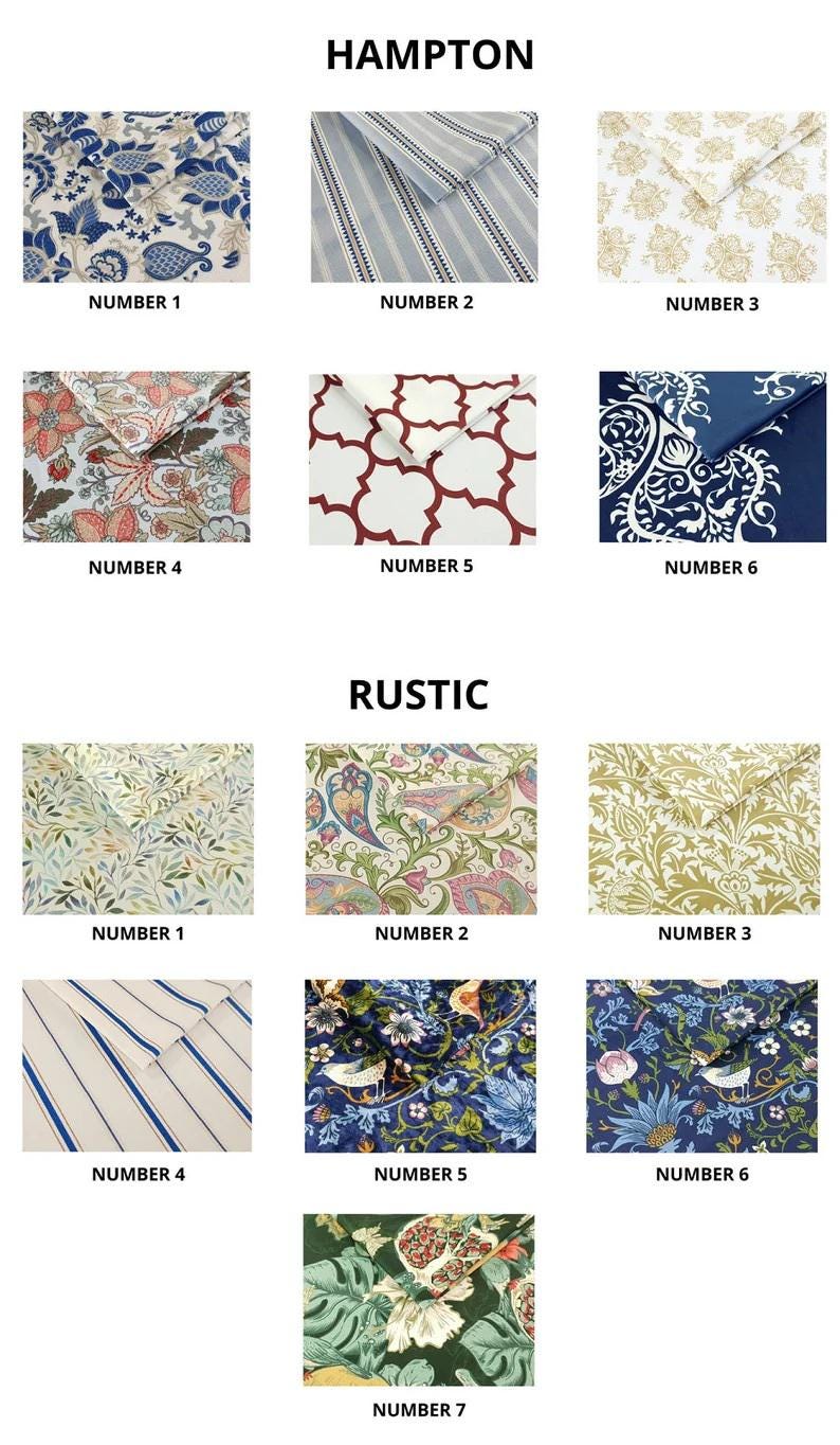 a bunch of different types of fabric on a white background