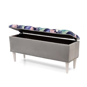 Tronco in modelli | con deposito | cassapanca chesterfield imbottita | pouf con contenitore | sedile con contenitore | panca box imbottita