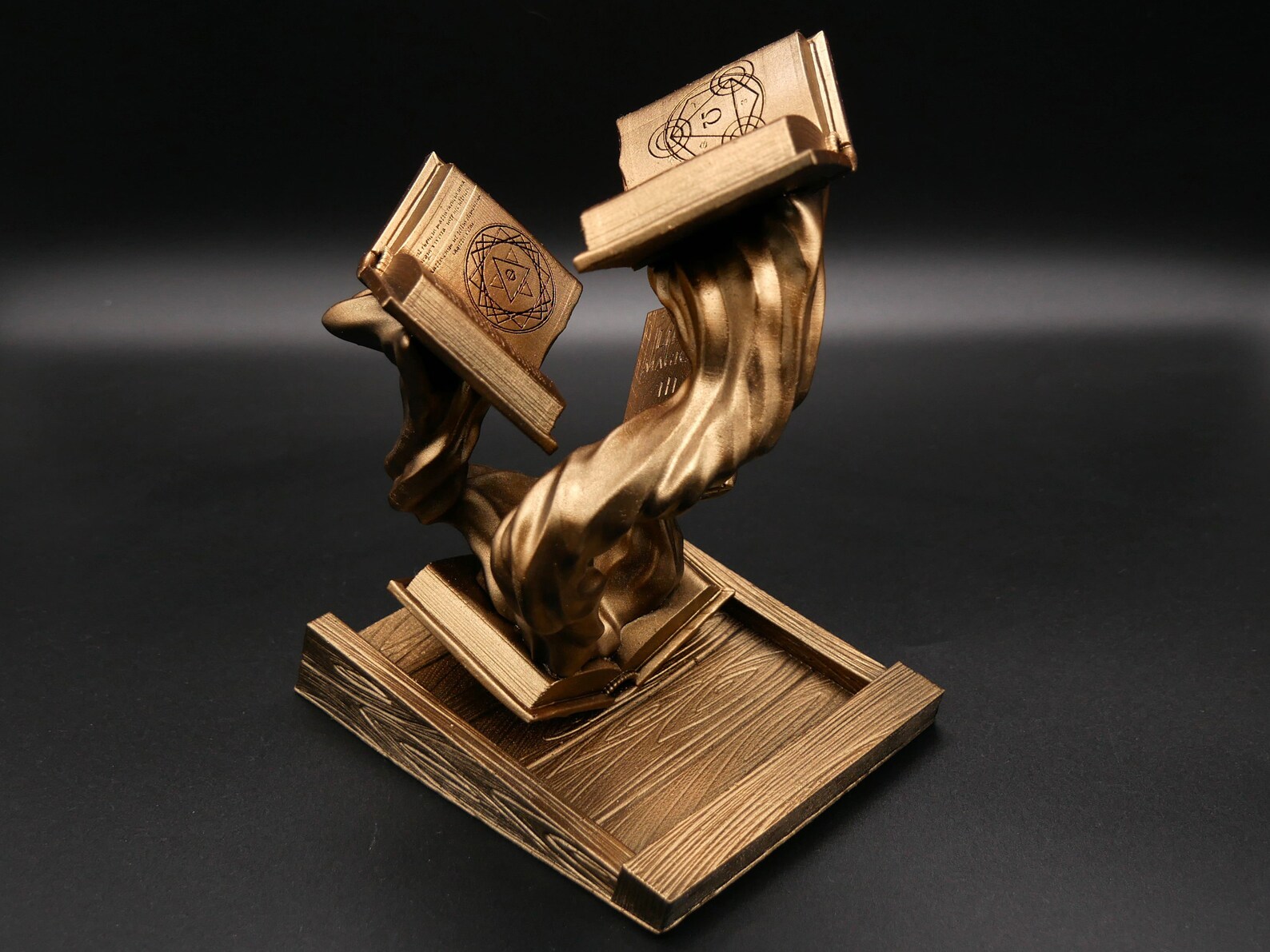 Tomes of Magic Dice Tower Handpainted and Personalizable Etsy UK