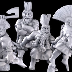 Dwarf Slayer Miniatures - 28/32mm Rank and File
