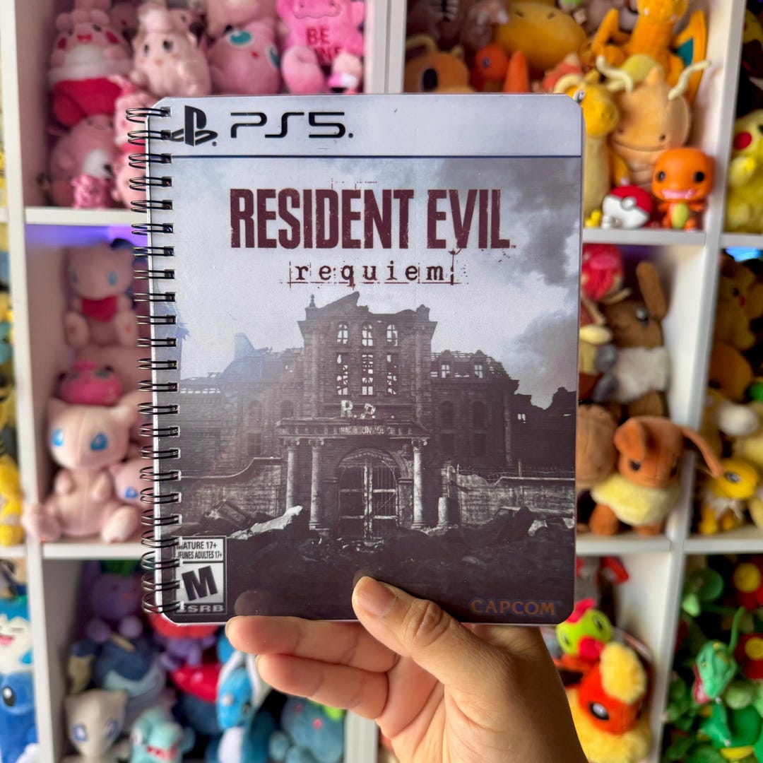 Evil Notebook Resident Evil Requiem Inspired Notebook - Etsy