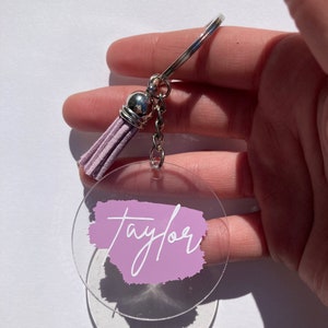 acrylic tassle