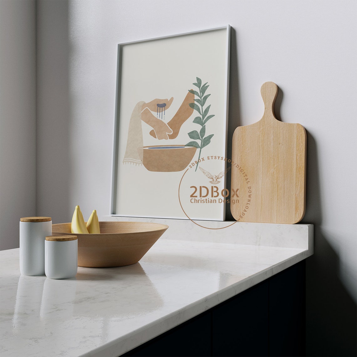 Christian Boho Wall Art Religious Modern Printable Art Etsy Canada