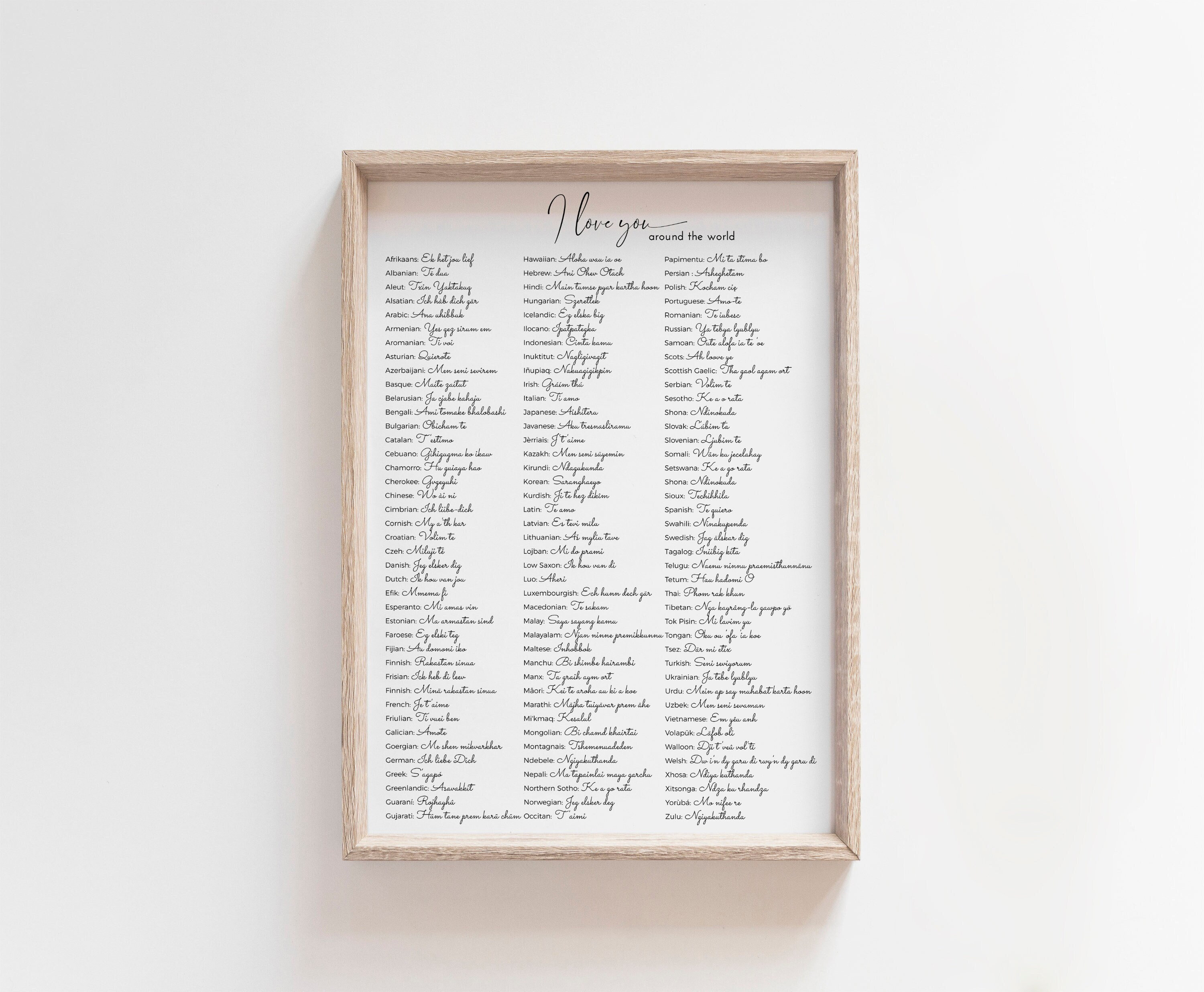 Gift Republic „How To Say I Love You Around The World“ – 100 Karten Mit Liebeserklärungen In Verschiedenen Sprachen
