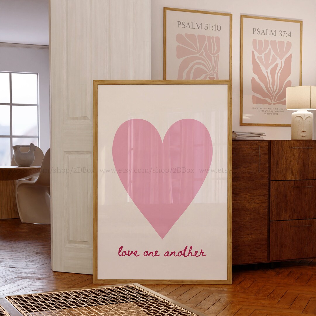 Pink Christian Printable Art Pink Bible Wall Art Pink Scripture Prints ...