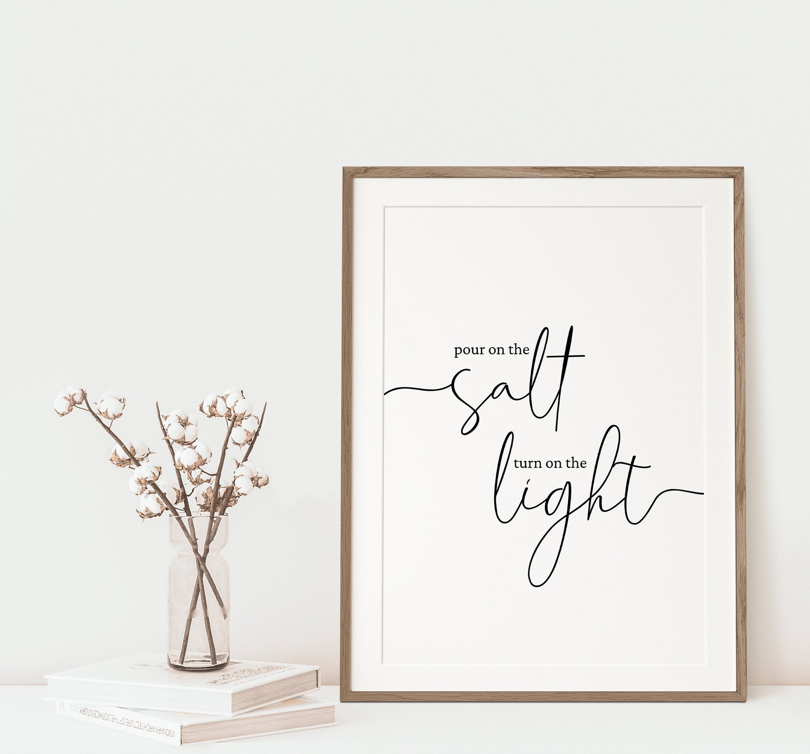 Salt and light Print Bible Verse Printable Art Christian Etsy