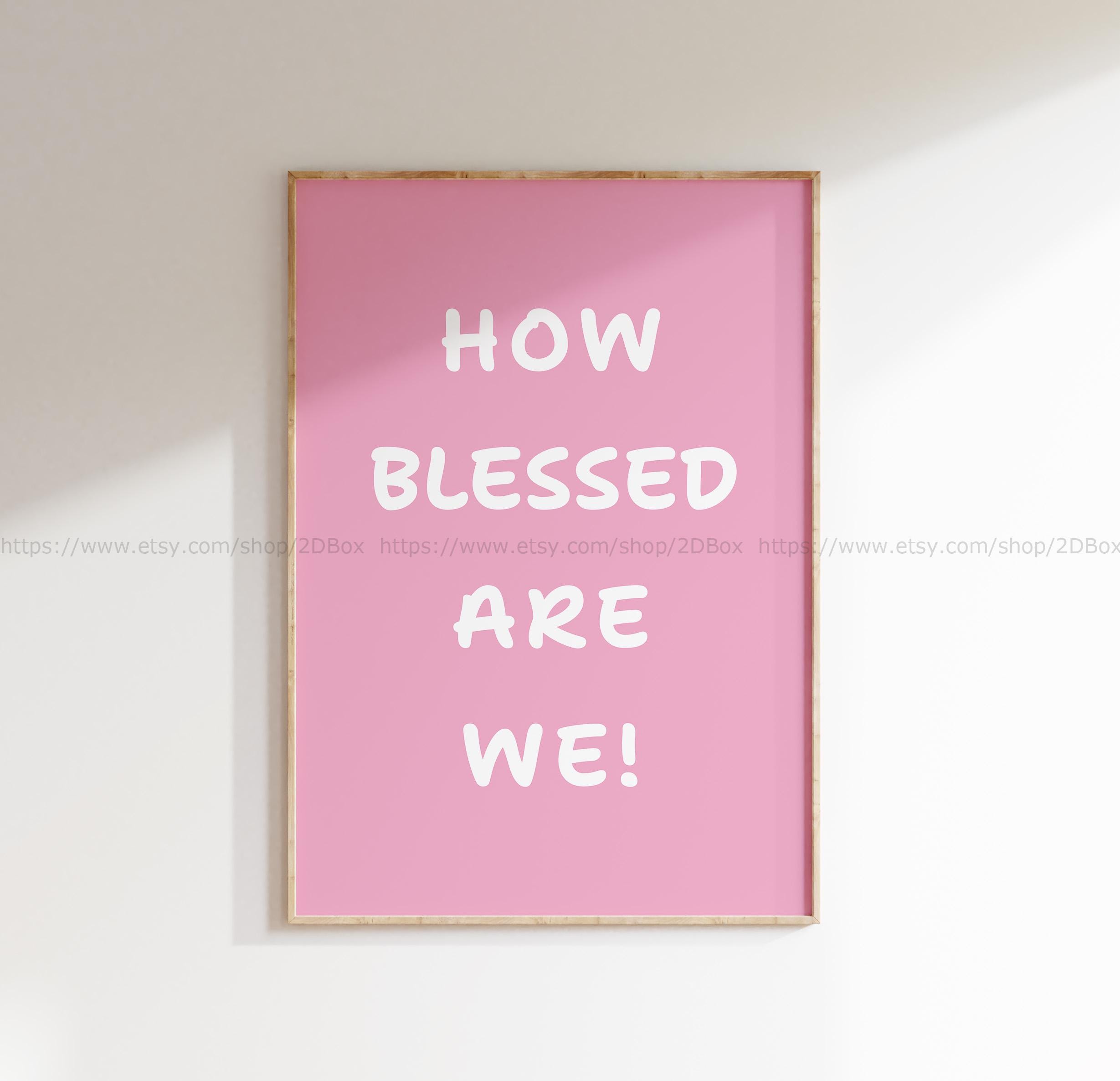 Pink Bible Verse Wall Art Christian Printable Art Christian Teen Girl ...