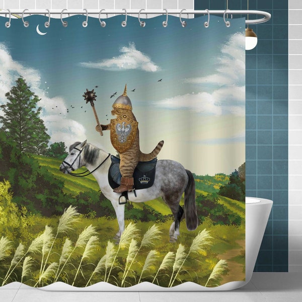 Horse Shower Curtain Etsy