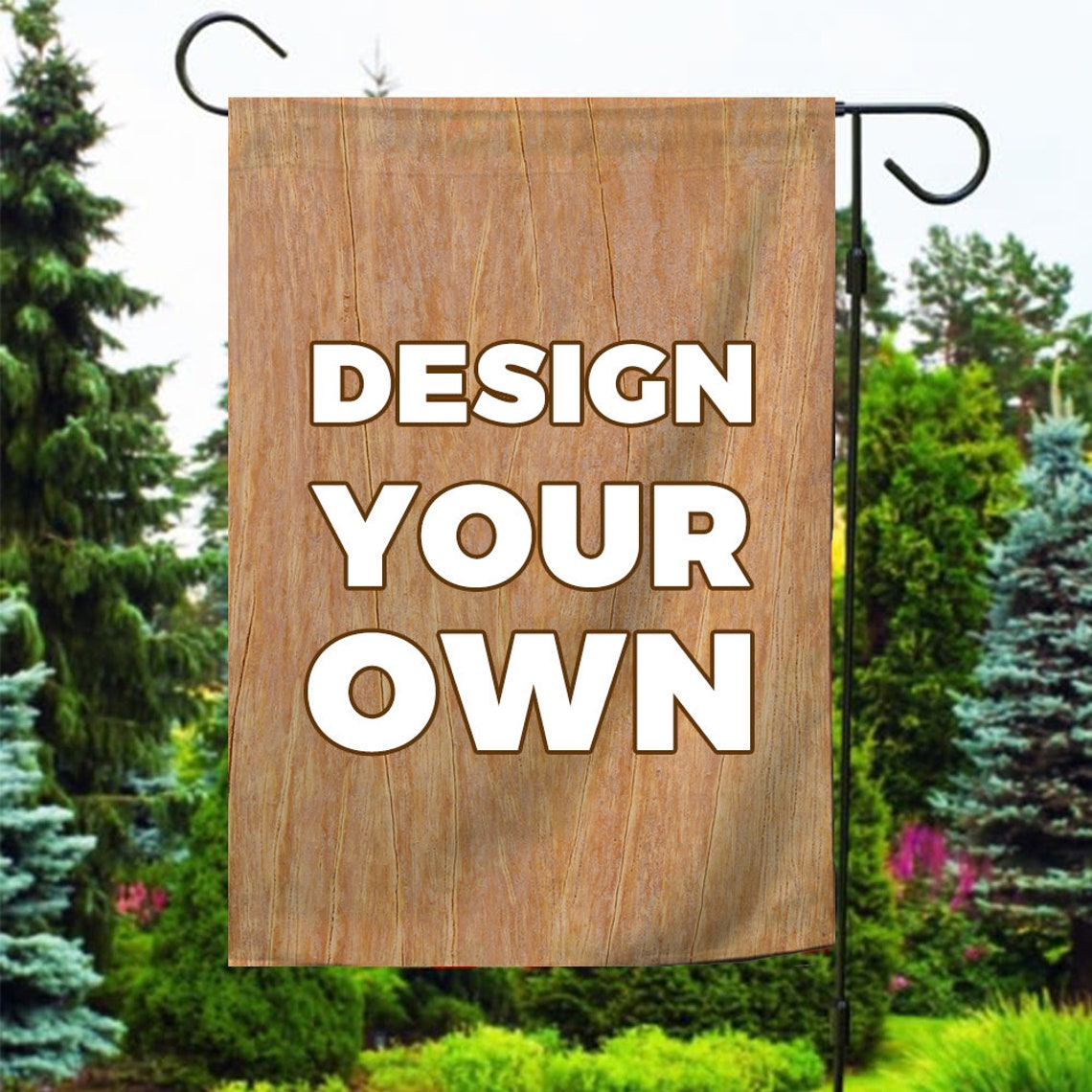 Custom Garden Flag Personalized Garden Flagcustom Garden | Etsy
