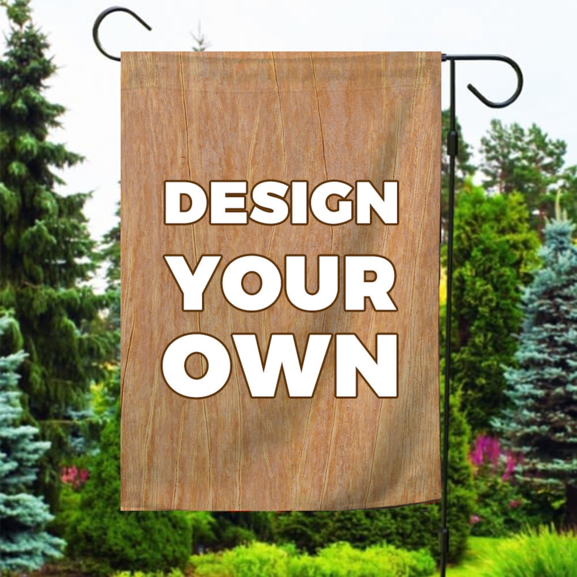 Custom Garden Flag Personalized Garden Flagcustom Garden Etsy