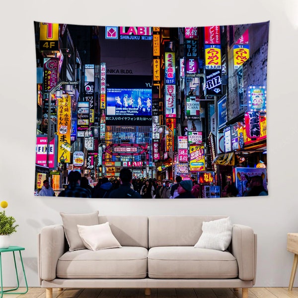 Japanese Tapestry - Etsy