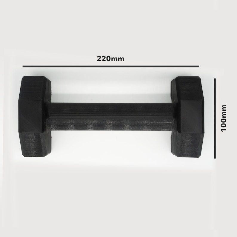 Mini Parallettes I Push Up Bar I Calisthenics I Gymanstic I Fitness I Yoga Plastic image 6