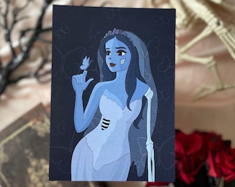 the dead Braut, Disney, Klassiker, Tim Burton, perfektes Geschenk für Halloween- und Tim Burton-Fans, matter Druck