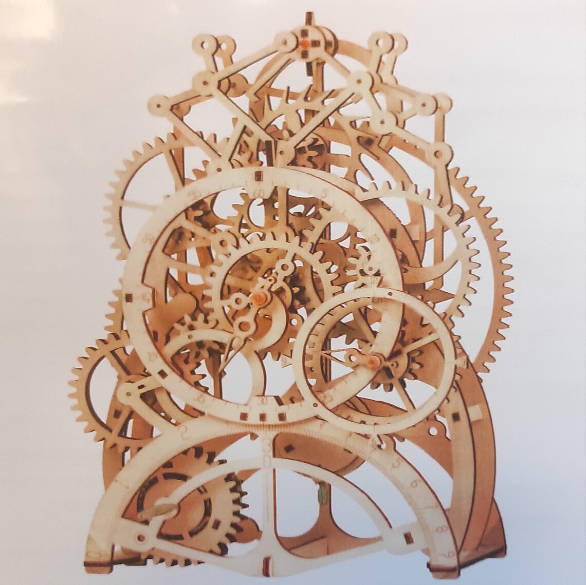 DIY kits for Adults 3D Wooden Puzzle Clock Kit Clock Etsy