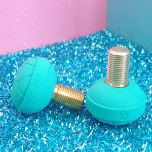 Zehenstopper, Rollschuhstopper, Rollschuhstopper, Geburtstagsgeschenk für Skatermädchen, Zehenstopper, Honigrollschuh, Lollistopper
