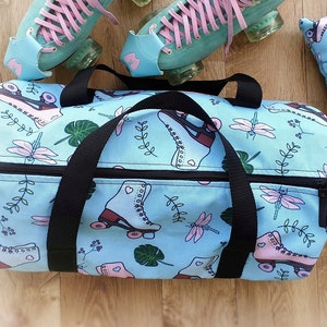 Roller Skates Duffel Bag, Skate Accessories, Roller Skate bag, Roller skates storage, skater, Skater party, Roller Skate Gift