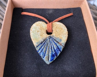 Borro Blue Heart Pendant