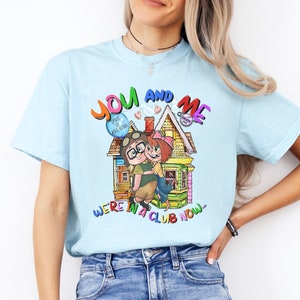 Carl & Ellie Shirt | Adventure Is Out There | Pixar Up Movie Shirt | Grape Soda Shirt | Disney Family Shirts | Disney Vacation Tee