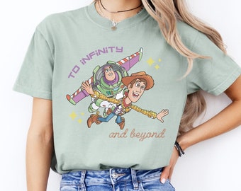 Buzz and Woody Shirt | To Infinity and Beyond | Pixar Toy Story | You've Got a Friend in Me | Disney Family Shirts | Disney Vacation Tee