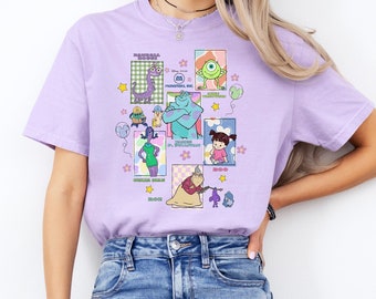 Monsters Inc Shirt | We Scare Because We Care | Sully and Mike Wazowski Shirt | Disney Family Shirts | Disney Vacation Tee | Vintage Disney