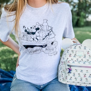 Steamboat Willie Tshirt | Vintage Mickey Shirt | Original Mickey Tshirt | Disney Family Shirts | Family Vacation Shirt