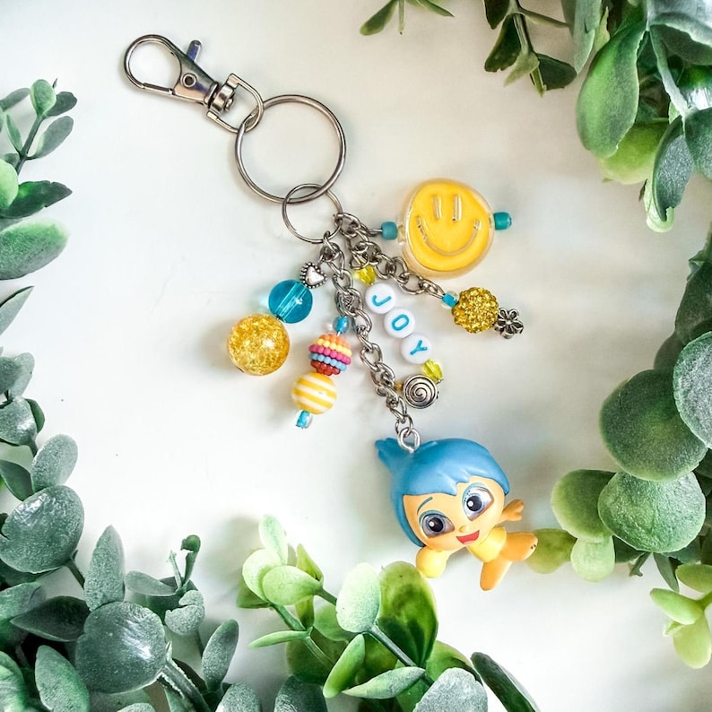 Inside Out Emotion Character Bag Charm | Disney Doorable Keychain ...