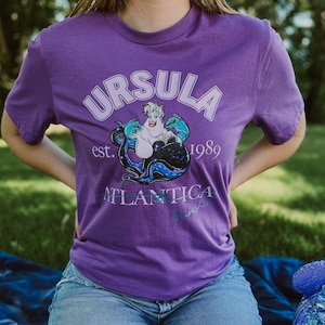 Ursula Villain Shirt | The Little Mermaid Disney Shirt | Disney Family Shirts | Matching Family Vacation Shirt | Sea Witch