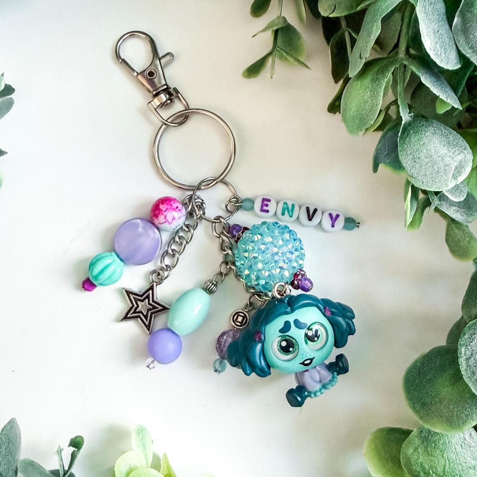Inside Out Emotion Character Bag Charm | Disney Doorable Keychain ...