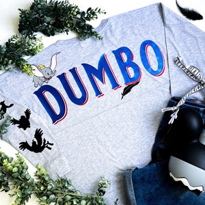 Disney Dumbo Jersey | Don't Just Fly, Soar Jersey Shirt | Flying Elephant Circus | Disney Vacation Shirt | Baby of Mine