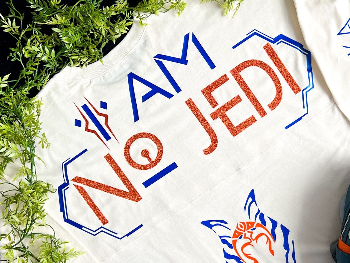 I Am No Jedi Ahsoka Tano Jersey Star Wars Jersey Shirt Etsy