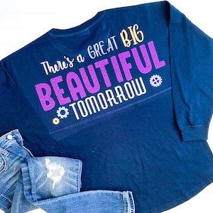 Carousel of Progress Beautiful Tomorrow Inspired Disney Jersey Shirt Disneyland Tomorrowland Disney World Jersey Shirt