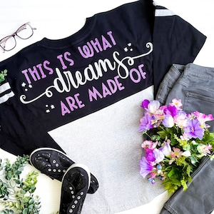 Lizzie McGuire Jersey | This is What Dreams are Made Of Shirt | Disney Channel Disney + Plus Jersey Shirt |