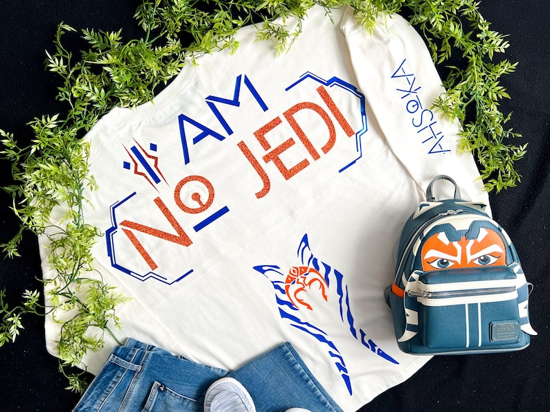 I Am No Jedi Ahsoka Tano Jersey Star Wars Jersey Shirt Etsy