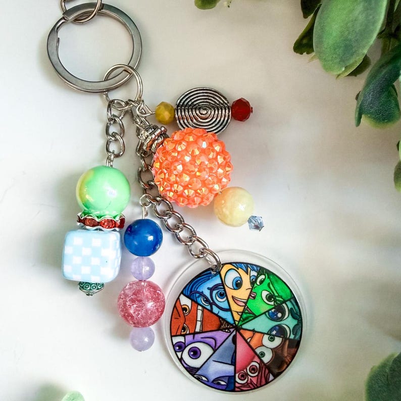 Inside Out Emotion Character Bag Charm | Disney Doorable Keychain ...