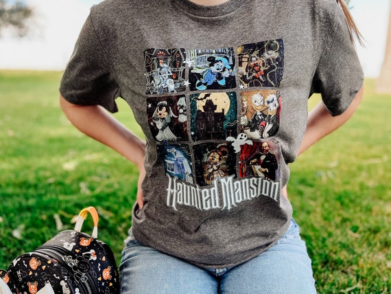 Vintage Disney Haunted Mansion Tシャツ Vintage Haunted Mansion Liberty Square Comfort Colors Shirt