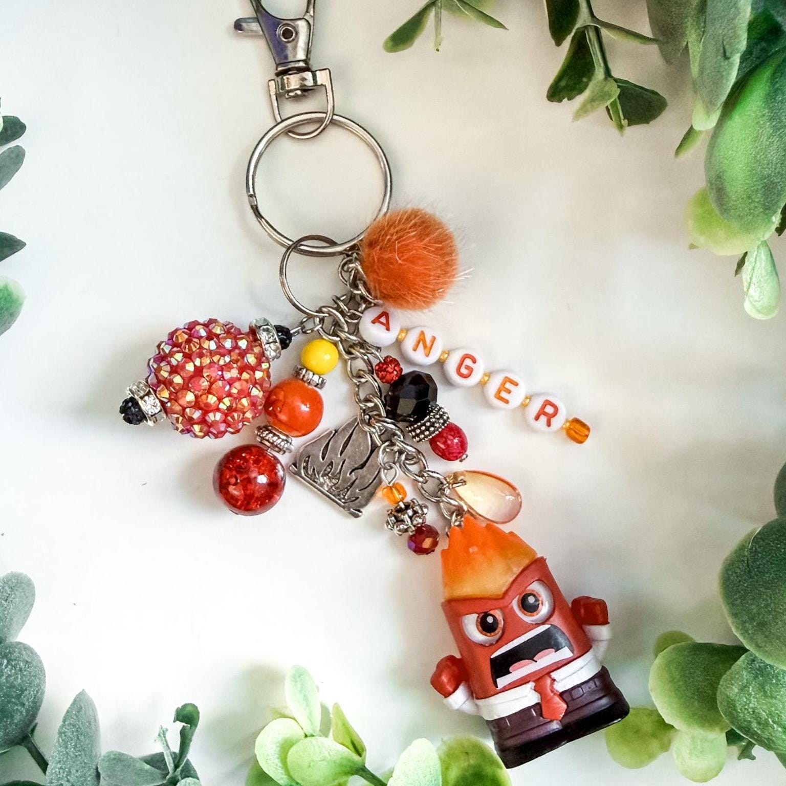 Inside Out Emotion Character Bag Charm | Disney Doorable Keychain ...