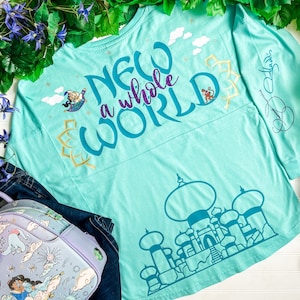 Jasmine Short Sleeve Spirit Jersey Available Now at Walt Disney World - WDW  News Today