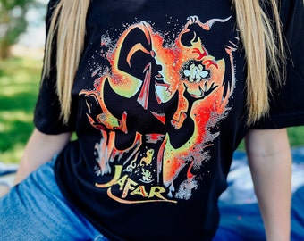 Camiseta Jafar / Camisa de villano de Disney / Camisa Aladdin / Camisa de Halloween de Disney / Camisa Oogie Boogie Bash / MNSSHP