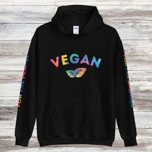 Vegan Hoodie, For The Animals Hoodie, For The Planet Hoodie, Vegan Sweatshirts, Vegan For The Animals, Vegan for the Planet