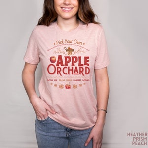 Herbst Apfel T-shirt, Apfel Orchard Tshirts, süße Herbst Shirts für Frauen, Apfel-Ernte-T-Shirt, Herbst-Ernte Shirts, Apple Farm Top