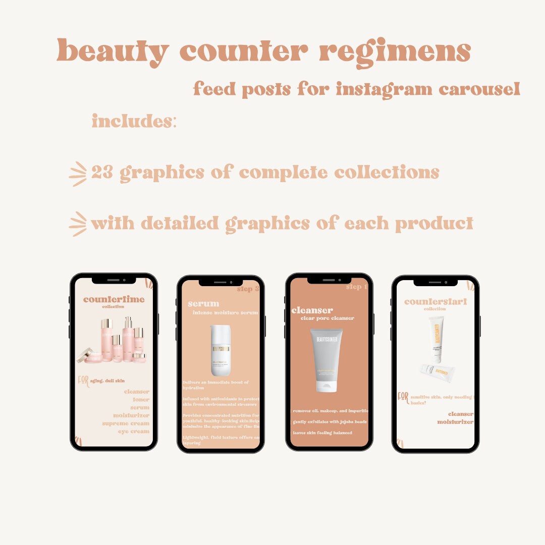 Beauty Counter Graphics Etsy